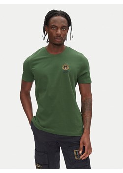 Aeronautica Militare T-Shirt 251TS2391J592 Zielony Regular Fit ze sklepu MODIVO w kategorii T-shirty męskie - zdjęcie 181107850