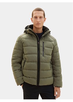 Tom Tailor Kurtka puchowa 1037342 Zielony Regular Fit ze sklepu MODIVO w kategorii Kurtki męskie - zdjęcie 181107901
