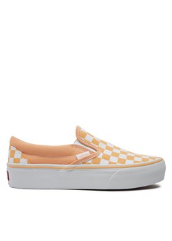 Vans Tenisówki Classic Slip On Platform VN00018EAAS1 Beżowy ze sklepu MODIVO w kategorii Trampki damskie - zdjęcie 181108160