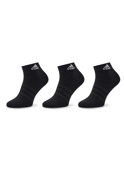 adidas Zestaw 3 par niskich skarpet unisex Thin and Light Ankle Socks 3 Pairs IC1282 Czarny ze sklepu MODIVO w kategorii Skarpetki damskie - zdjęcie 181108354
