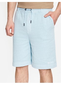 Boss Szorty sportowe 50485825 Błękitny Regular Fit ze sklepu MODIVO w kategorii Spodenki męskie - zdjęcie 181108691