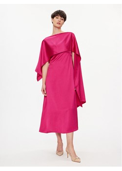 Weekend Max Mara Sukienka koktajlowa Gambero 2415231012 Różowy Regular Fit ze sklepu MODIVO w kategorii Sukienki - zdjęcie 181108710