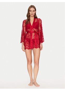 Hunkemöller Szlafrok Isabelle 300603 Czerwony - id: 0000304958250 - marki Hunkemöller - 181108712 Hunkemöller Szlafrok Isabelle 300603 Czerwony ze sklepu MODIVO w kategorii Szlafroki damskie - zdjęcie 181108712