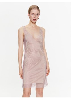 Blugirl Blumarine Sukienka koktajlowa RA3223-J6633 Różowy Regular Fit ze sklepu MODIVO w kategorii Sukienki - zdjęcie 181108790