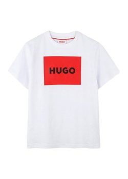 HUGO T-Shirt G00334 D Biały Regular Fit ze sklepu MODIVO w kategorii T-shirty chłopięce - zdjęcie 181108793