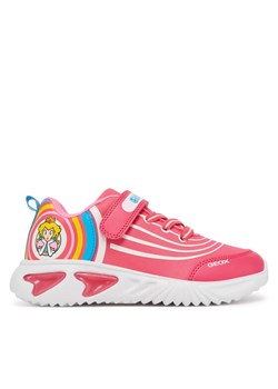 Geox Sneakersy J Assister J55E9C 02ABC C8002 D Różowy ze sklepu MODIVO w kategorii Buty sportowe dziecięce - zdjęcie 181108921