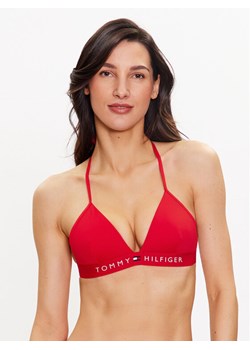 Tommy Hilfiger Góra od bikini UW0UW04109 Czerwony ze sklepu MODIVO w kategorii Stroje kąpielowe - zdjęcie 181108963