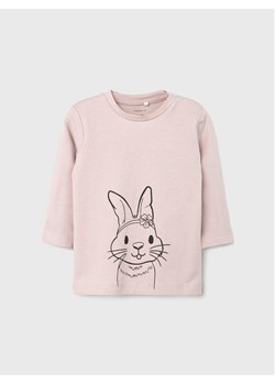 NAME IT Bluzka 13207281 Różowy Regular Fit ze sklepu MODIVO w kategorii Kaftaniki i bluzki - zdjęcie 181109021