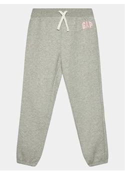 Gap Spodnie dresowe 482442-00 Szary Regular Fit ze sklepu MODIVO w kategorii Spodnie chłopięce - zdjęcie 181109022