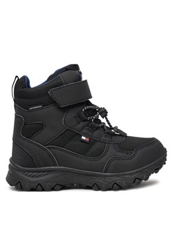Tommy Hilfiger Śniegowce Fur Boot T1X5-33710-1492 S Czarny ze sklepu MODIVO w kategorii Buty zimowe dziecięce - zdjęcie 181109071