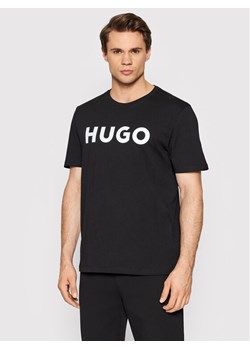 Hugo T-Shirt Dulivio 50467556 Czarny Regular Fit ze sklepu MODIVO w kategorii T-shirty męskie - zdjęcie 181109124