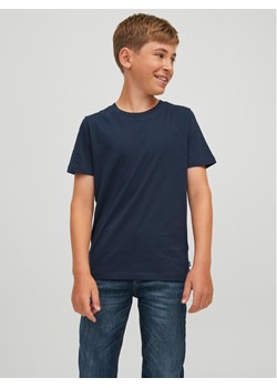 Jack&Jones Junior T-Shirt 12158433 Granatowy Slim Fit ze sklepu MODIVO w kategorii T-shirty chłopięce - zdjęcie 181109150