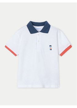Mayoral Polo 3106 Biały Regular Fit ze sklepu MODIVO w kategorii T-shirty chłopięce - zdjęcie 181109181