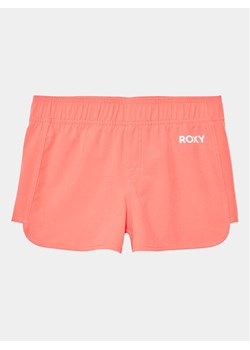 Roxy Szorty plażowe ERGBS03107 Różowy Regular Fit ze sklepu MODIVO w kategorii Stroje kąpielowe - zdjęcie 181109302