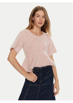 Munthe Sweter Taisa 243160624373 Różowy Regular Fit ze sklepu MODIVO w kategorii Swetry damskie - zdjęcie 181109351