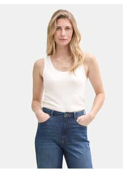 Tom Tailor Top 1045540 Biały Regular Fit ze sklepu MODIVO w kategorii Bluzki damskie - zdjęcie 181109383