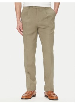Marciano Guess Spodnie materiałowe 5GHB17 2310Z Zielony Regular Fit ze sklepu MODIVO w kategorii Spodnie męskie - zdjęcie 181109460