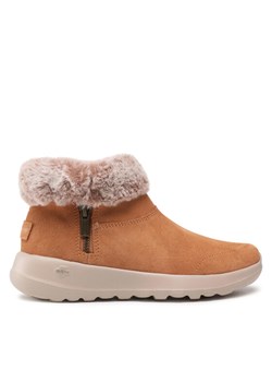 Skechers Botki Go Joy 144003/CSNT Brązowy ze sklepu MODIVO w kategorii Botki - zdjęcie 181109542