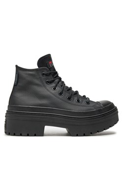 Converse Trampki Chuck Taylor All Star Lugged Heel Platform Waterproof A11548C Czarny ze sklepu MODIVO w kategorii Botki - zdjęcie 181109572