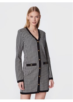 TWINSET Sukienka dzianinowa 222TT3303 Czarny Regular Fit ze sklepu MODIVO w kategorii Sukienki - zdjęcie 181109652