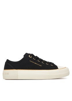 Tommy Hilfiger Trampki T3A9-33733-0890999 Czarny ze sklepu MODIVO w kategorii Trampki dziecięce - zdjęcie 181109654