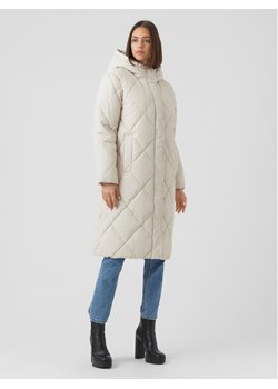 Vero Moda Kurtka zimowa Adelaloa 10267606 Écru Regular Fit ze sklepu MODIVO w kategorii Kurtki damskie - zdjęcie 181109662