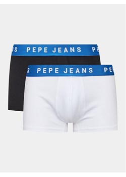 Pepe Jeans Komplet 2 par bokserek Logo Tk Lr 2P PMU10963 Biały ze sklepu MODIVO w kategorii Majtki męskie - zdjęcie 181109714