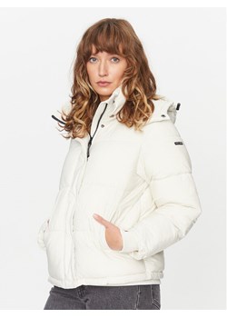 Pepe Jeans Kurtka zimowa Morgan PL402273 Biały Regular Fit ze sklepu MODIVO w kategorii Kurtki damskie - zdjęcie 181109870