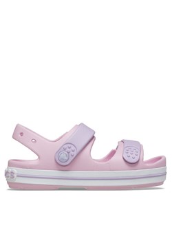 Crocs Sandały Crocband Cruiser Sandal Kids 209423 Różowy ze sklepu MODIVO w kategorii Sandały dziecięce - zdjęcie 181109874