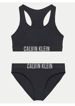 Calvin Klein Swimwear Strój kąpielowy KY0KY00091 Czarny ze sklepu MODIVO w kategorii Stroje kąpielowe - zdjęcie 181110150