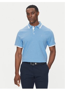Michael Kors Polo CS2512720B Niebieski Regular Fit ze sklepu MODIVO w kategorii T-shirty męskie - zdjęcie 181110293