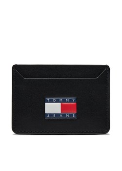 Tommy Jeans Etui na karty kredytowe Tjm Heritage Leather Cc Holder AM0AM12085 Czarny ze sklepu MODIVO w kategorii Etui - zdjęcie 181110384