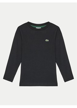 Lacoste Bluzka TJ1123 Czarny Regular Fit ze sklepu MODIVO w kategorii T-shirty chłopięce - zdjęcie 181110443