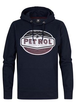 Petrol Industries Bluza M-3030-SWH235 Granatowy Regular Fit ze sklepu MODIVO w kategorii Bluzy męskie - zdjęcie 181110452