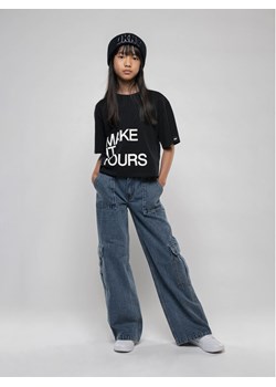 DKNY T-Shirt D35T18 D Czarny Regular Fit ze sklepu MODIVO w kategorii Bluzki dziewczęce - zdjęcie 181110483