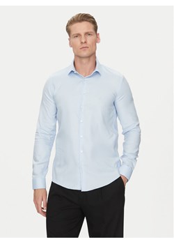 Calvin Klein Koszula K10K114316 Niebieski Slim Fit ze sklepu MODIVO w kategorii Koszule męskie - zdjęcie 181110511