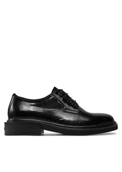 Calvin Klein Półbuty Postman Derby Pat HM0HM01685 Czarny ze sklepu MODIVO w kategorii Półbuty męskie - zdjęcie 181110673