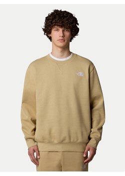 The North Face Bluza Essential NF0A89ET Beżowy Relaxed Fit ze sklepu MODIVO w kategorii Bluzy męskie - zdjęcie 181110682