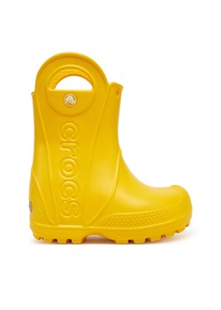 Crocs Kalosze Handle It Rain Boot T 211056 Żółty ze sklepu MODIVO w kategorii Kalosze dziecięce - zdjęcie 181110694