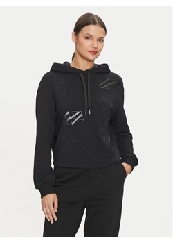 Armani Exchange Bluza 6DYM81 YJFZZ 42AQ Czarny Regular Fit ze sklepu MODIVO w kategorii Bluzy damskie - zdjęcie 181110711