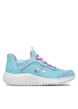 Skechers Sneakersy Bounder-Simple Cute 303585L/TURQ Turkusowy ze sklepu MODIVO w kategorii Buty sportowe dziecięce - zdjęcie 181110721