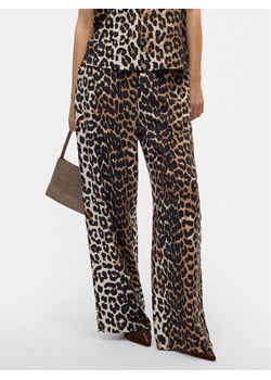 Vero Moda Spodnie materiałowe Josie 10303759 Brązowy Wide Leg ze sklepu MODIVO w kategorii Spodnie damskie - zdjęcie 181110722