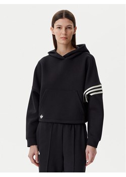 adidas Bluza Neuclassics JI8500 Czarny Oversize ze sklepu MODIVO w kategorii Bluzy damskie - zdjęcie 181110732