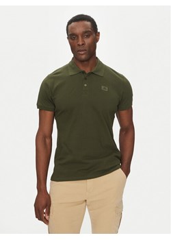 Alpha Industries Polo X-Fit 136600 Zielony Regular Fit ze sklepu MODIVO w kategorii T-shirty męskie - zdjęcie 181110772