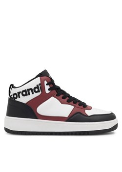 Sprandi Sneakersy HEAT MID MPRS-2022M03108-2 Bordowy ze sklepu MODIVO w kategorii Buty sportowe męskie - zdjęcie 181110793