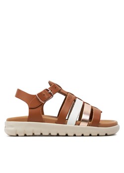 Geox Sandały J Sandal Soleima Gir J35GSB 043CF C6A7F M Brązowy ze sklepu MODIVO w kategorii Sandały dziecięce - zdjęcie 181110873