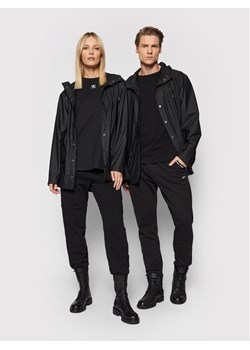 Rains Kurtka przeciwdeszczowa Unisex 12010 Czarny Regular Fit ze sklepu MODIVO w kategorii Kurtki damskie - zdjęcie 181110881