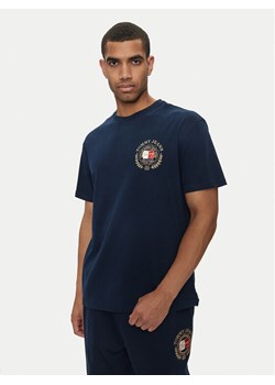Tommy Jeans T-Shirt DM0DM18540 Granatowy Regular Fit - id: 0000303860981 - marki Tommy Jeans - 181110891 Tommy Jeans T-Shirt DM0DM18540 Granatowy Regular Fit ze sklepu MODIVO w kategorii T-shirty męskie - zdjęcie 181110891