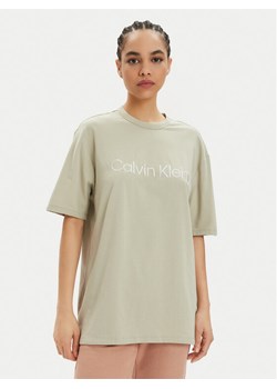Calvin Klein Underwear T-Shirt 000QS7069E Zielony Relaxed Fit ze sklepu MODIVO w kategorii Bluzki damskie - zdjęcie 181110982