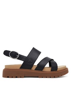 Timberland Sandały TB0A61TRW021 Czarny ze sklepu MODIVO w kategorii Sandały damskie - zdjęcie 181111182